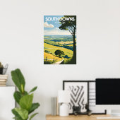 South Downs National Park Poster (Heimbüro)