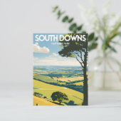 South Downs National Park Postkarte (Stehend Vorderseite)