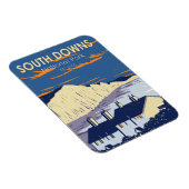 South Downs National Park Seven Sisters England Magnet (Rechte Seite)