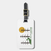 South Downs National Park Trail Gepäckanhänger (Vorderseite vertikal)