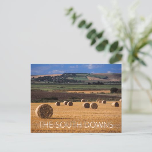 South Downs Postkarte (Stehend Vorderseite)