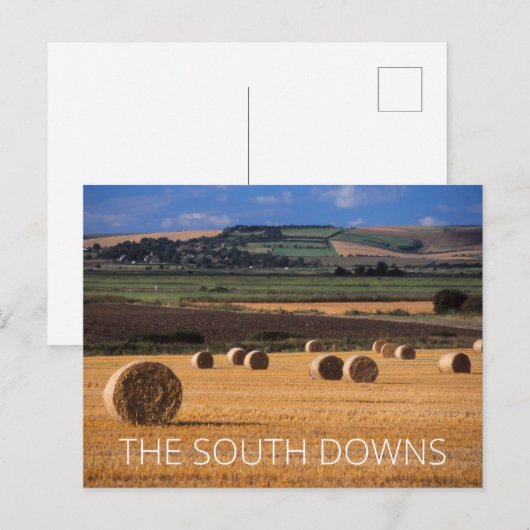 South Downs Postkarte (Vorne/Hinten)