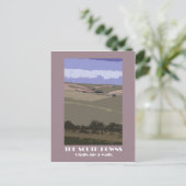 South Downs Postkarte im Stil der 20er Jahre (Stehend Vorderseite)
