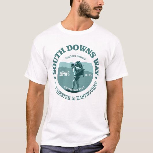 South Downs Way (T) T-Shirt (Vorderseite)