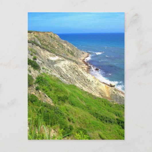 South East Bluffs Block Island Postkarte (Vorderseite)