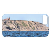 South East Lighthouse, Block Island RI iPhone Case (Rückseite (Horizontal))