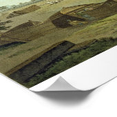 South East View Fort St. George, Madras, Platte Poster (Ecke)
