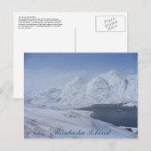 South End of Captain's Bay, Insel Unalaska Postkarte (Vorne/Hinten)