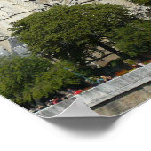 South Facade, Notre Dame Cathedral, Paris, Frankre Poster (Ecke)