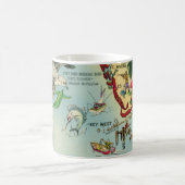 South Florida Keys Map-Tasse Kaffeetasse (Mittel)