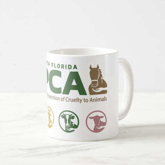 South Florida SPCA Kaffeecup Kaffeetasse (VorderseiteRechts)