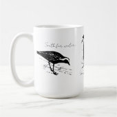 South for Winter Funny Kaffeetasse (Links)