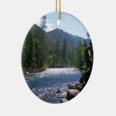 South Fork Kings River, King's Canyon, CA Keramik Ornament (Rechts)