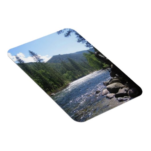South Fork Kings River, King's Canyon, CA Magnet (Rechte Seite)