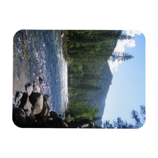 South Fork Kings River, King's Canyon, CA Magnet (Horizontal)