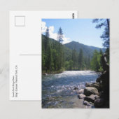 South Fork Kings River, King's Canyon, CA Postkarte (Vorne/Hinten)