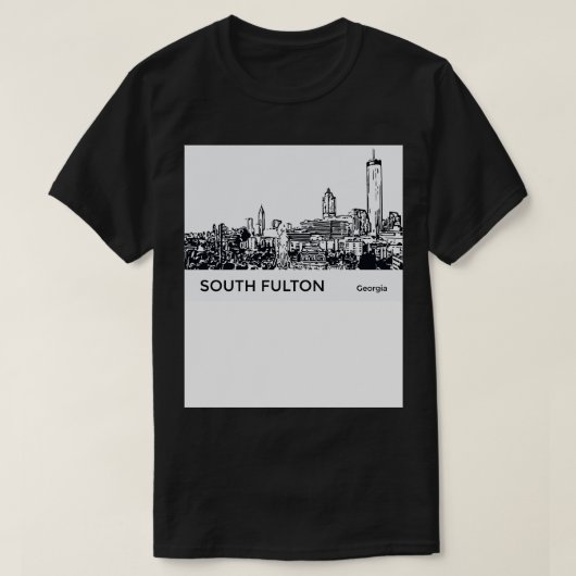 South Fulton Georgia TShirt (Design vorne)