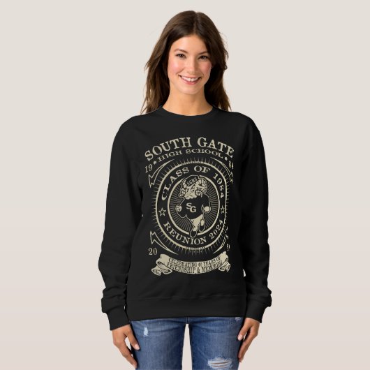 South Gate High Ramsey Monochrome Sweatshirt (Vorne ganz)