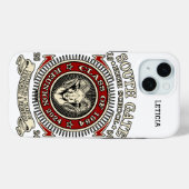 South Gate High School Rams iPhone Case mit Namen (Rückseite (Horizontal))