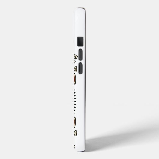 South Gate High School Rams iPhone Case mit Namen (Rückseite / Links)