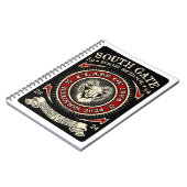 South Gate High School Rams Notebook Notizblock (Linke Seite)