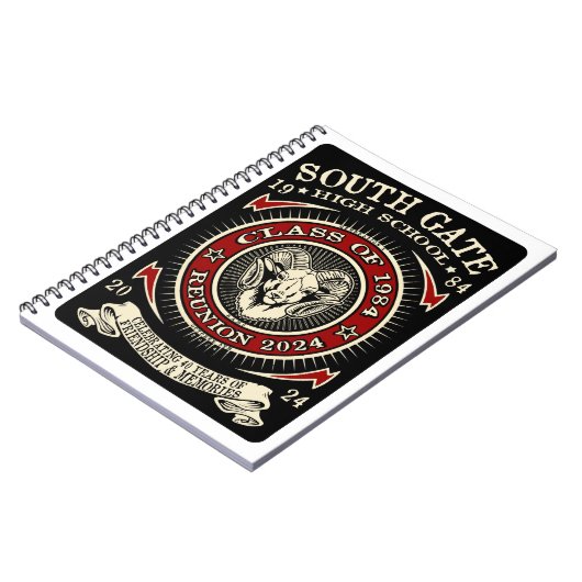 South Gate High School Rams Notebook Notizblock (Linke Seite)