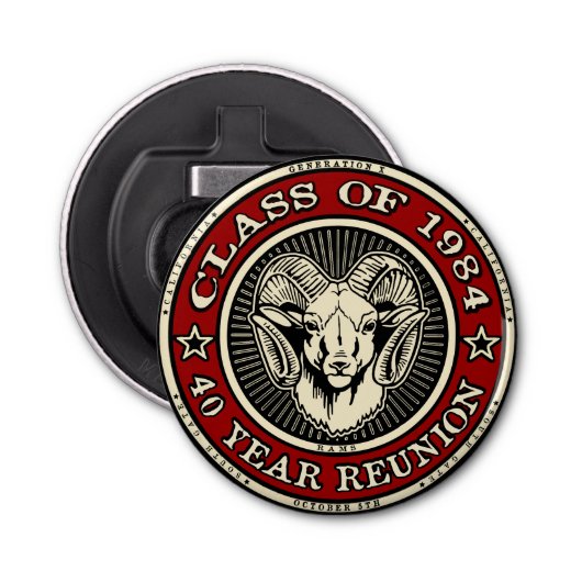 South Gate High School Wiedersehen Bottle Cap Open Flaschenöffner (Vorderseite)