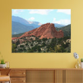 South Gateway Rock, Garden of the Gods, Colorado Leinwanddruck (Insitu (Wohnzimmer))