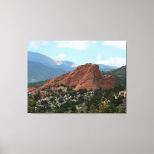 South Gateway Rock, Garden of the Gods, Colorado Leinwanddruck