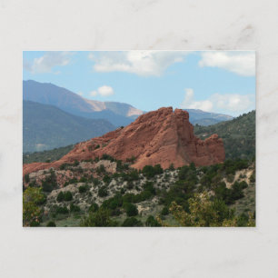 South Gateway Rock, Garden of the Gods, Colorado Postkarte