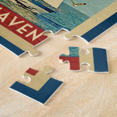 South Haven Jigsaw Puzzle Sailboat Retro Michigan (Seite)