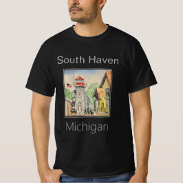 South Haven Lighthouse, Michigan T-Shirt