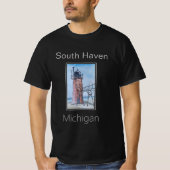 South Haven Lighthouse, Michigan T-Shirt (Vorderseite)