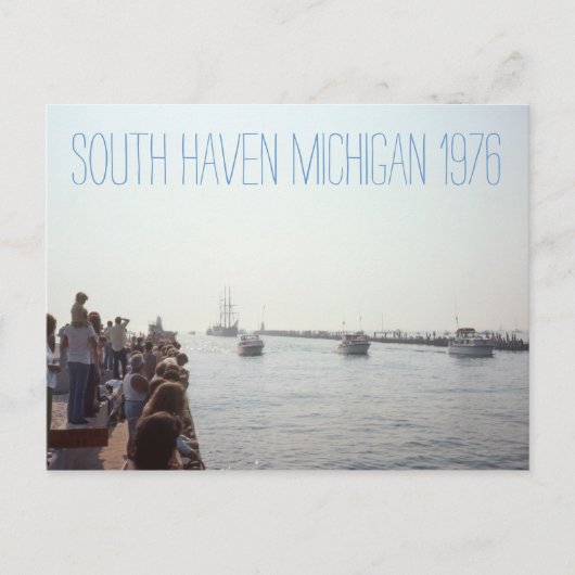 South Haven Michigan 1976 Postkarte (Vorderseite)