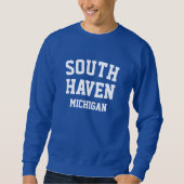 South Haven Michigan Printed Sweatshirt (Vorderseite)
