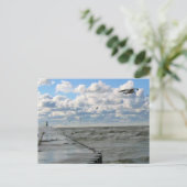 South Haven Pier Postcard Postkarte (Stehend Vorderseite)