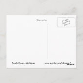 South Haven Pier Postcard Postkarte (Rückseite)