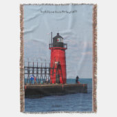 South Haven South Pierhead Leuchtgewebe Decke (Vorderseite Vertikal)
