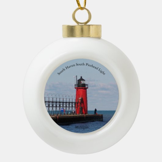 South Haven South Pierhead Light Ornament (Vorderseite)