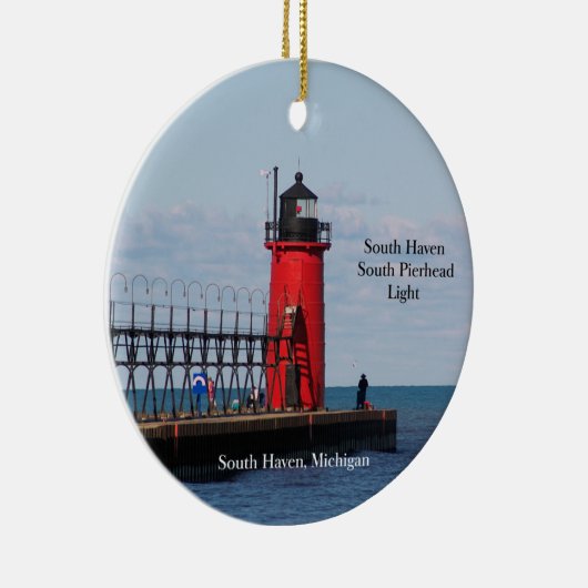 South Haven South Pierhead Light Ornament (Rechts)