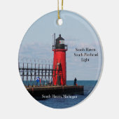 South Haven South Pierhead Light Ornament (Links)