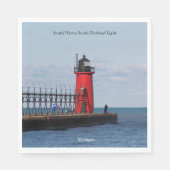 South Haven South Pierhead Light Serviette (Vorderseite)