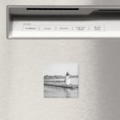 South Haven South Pierhead Lighthouse Magnet (In Situ (Geschirrspüler))