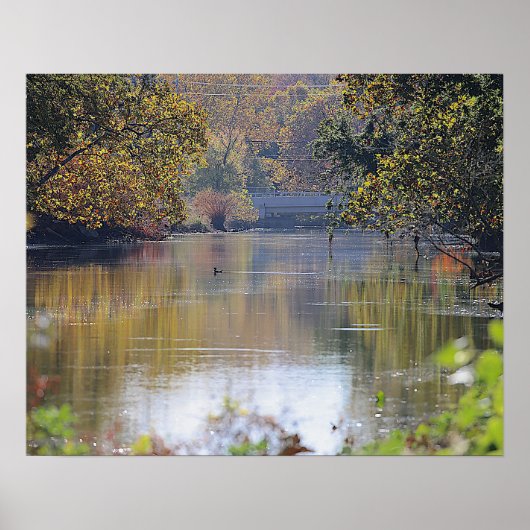 South Jersey Waterway Poster (Vorne)