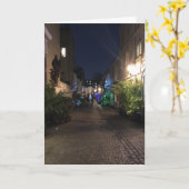 South Kensington Mews Houses London - Großbritanni Karte (Gelbe Blume)