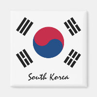 South Korea flag & Asia holiday/Fans-Sport