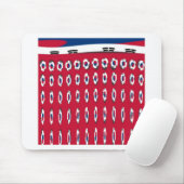 South Korea PolkaDot flag Mousepad (Mit Mouse)