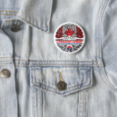 South Korea South Korean Canadian Canada Tree Button (Beispiel)
