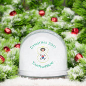South Korean Angel Christmas Flag Personalized Schneekugeln (Weihnachten)