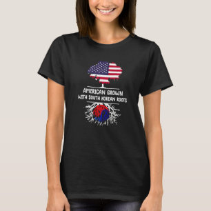 South Korean Roots South Korea Fla T-Shirt
